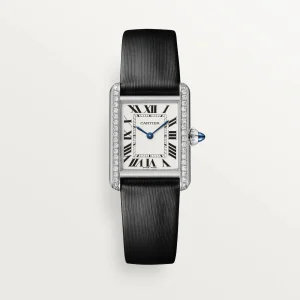 Cartier Tank Must Watch Diamond Small Model 27 mm W4TA0016