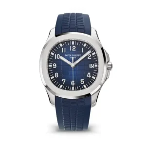 Patek Philippe Aquanaut 5168G White Gold Blue Dial 42mm