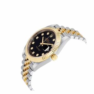 rolex-datejust-12633bkdj-steel-gold-automatic-black-diamond-dial-jubilee-replica-600x600
