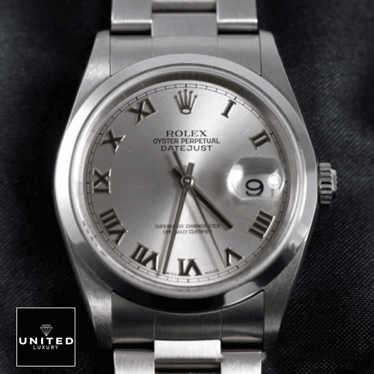 Rolex Datejust 36 Perpetual 116200 Silver Romen Numerial Dial Replica