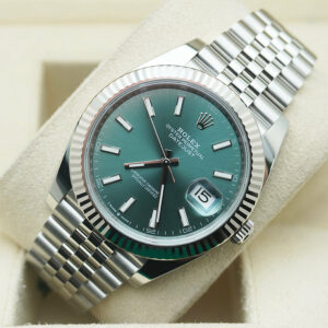 Rolex Datejust II Mint Green 126334 First Class Timepieces (1)