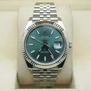 Rolex Datejust II Mint Green 126334 First Class Timepieces