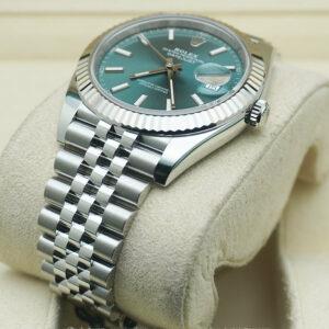 Rolex Datejust II Mint Green 126334 First Class Timepieces (2)