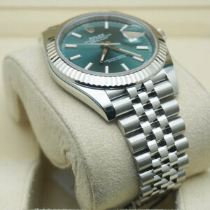 Rolex Datejust II Mint Green 126334 First Class Timepieces (3)
