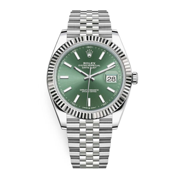 Rolex-Datejust-II-Mint-Green-126334-First-Class-Timepieces