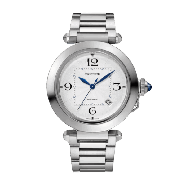Pasha de Cartier Steel Silver Dial 41mm Product Image
