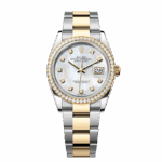 Rolex Datejust 31 mm, Oystersteel & Yellow Gold, Diamond